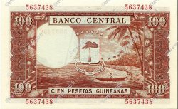 1000 Bipkwele sur 100 Pesetas EQUATORIAL GUINEA  1980 P.18 UNC-