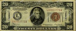 20 Dollars HAWAII  1934 P.41 F+