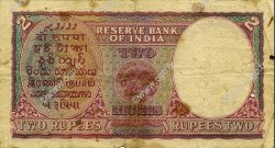 2 Rupees INDIA  1943 P.017b F