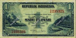 1 Rupiah INDONESIA  1951 P.038 VF