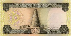 1/2 Dinar IRAQ  1973 P.062 UNC