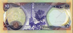 10 Dinars IRAK  1981 P.071a ST