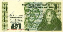 1 Pound IRLANDA  1979 P.070b FDC
