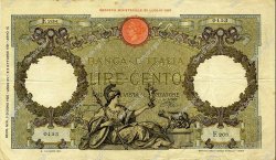 100 Lire ITALY  1937 P.055b VF