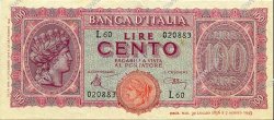 100 Lire ITALIEN  1944 P.075 SS to VZ