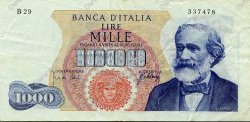1000 Lire ITALIA  1965 P.096d BB