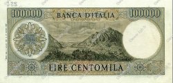 100000 Lire Spécimen ITALIE  1967 P.100as SPL