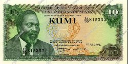 10 Shillings KENIA  1978 P.16 fST+