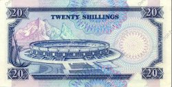 20 Shillings KENYA  1992 P.25e XF