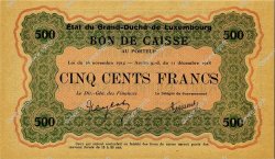 500 Francs LUXEMBOURG  1919 P.33a pr.NEUF
