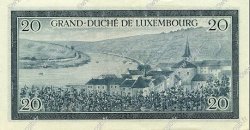 20 Francs LUXEMBURG  1955 P.49a fST+