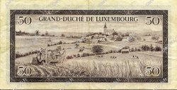 50 Francs LUSSEMBURGO  1961 P.51a BB