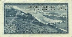 20 Francs LUXEMBURGO  1966 P.54a MBC