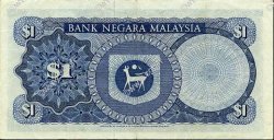 1 Ringitt MALAYSIA  1972 P.07 XF