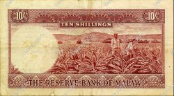10 Shillings MALAWI  1964 P.02 VF