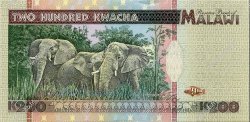 200 Kwacha MALAWI  1995 P.35 UNC