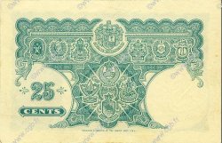25 Cents MALAYA  1940 P.03 q.AU