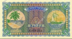 1 Rupee MALDIVAS  1960 P.02b FDC