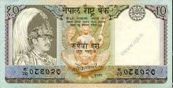 10 Rupees NEPAL  1985 P.31a XF