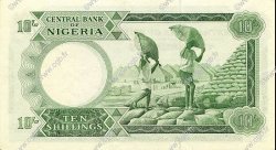 10 Shillings NIGERIA  1967 P.07 SC