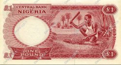 1 Pound NIGERIA  1967 P.08 UNC-