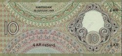 10 Gulden NETHERLANDS  1943 P.059 XF+