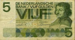 5 Gulden NETHERLANDS  1966 P.090a VF