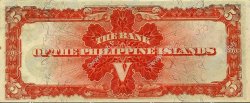 5 Pesos FILIPINAS  1912 P.007a SC+