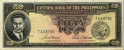 50 Pesos FILIPPINE  1949 P.138d BB