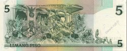 5 Pesos PHILIPPINES  1985 P.168a UNC