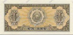1 Leu RUMANIA  1952 P.081a FDC