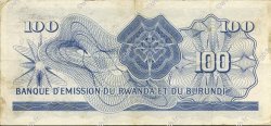 100 Francs RUANDA  1962 P.03a SS
