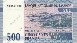 500 Francs RUANDA  1994 P.23 ST