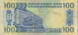 100 Leones SIERRA LEONA  1990 P.18c BC a MBC