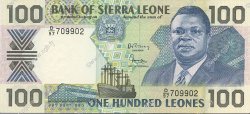100 Leones SIERRA LEONE  1990 P.18c