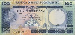 100 Shilin SOMALIA  1975 P.20 EBC