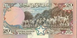 20 Shilin SOMALIE  1987 P.33c NEUF