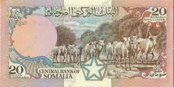 20 Shilin SOMALIA  1989 P.33d q.FDC