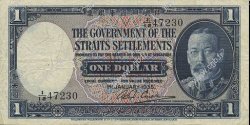 1 Dollar MALAISIE - ÉTABLISSEMENTS DES DÉTROITS  1935 P.16b pr.TTB
