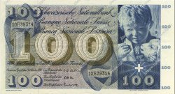 100 Francs SUISSE  1956 P.49a VZ+