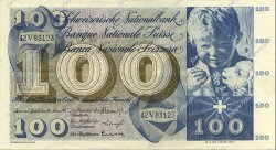 100 Francs SUISSE  1963 P.49e VZ
