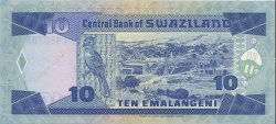 10 Emalangeni SWAZILAND  1990 P.20a FDC