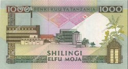 1000 Shillings TANZANIA  1990 P.22 SC+