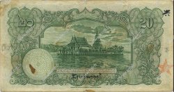 20 Baht THAILAND  1936 P.029 VF-