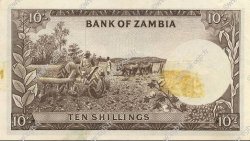 10 Shillings ZAMBIA  1964 P.01a VF