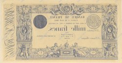 1000 Francs 1862 à la griffe bleue Épreuve FRANCIA  1863 F.A36.00 AU