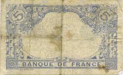 5 Francs BLEU FRANCIA  1915 F.02.28 q.BB