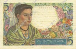 5 Francs BERGER FRANCIA  1943 F.05.03 SC
