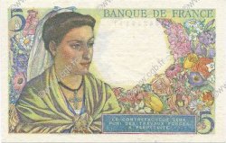 5 Francs BERGER FRANCE  1947 F.05.07 SUP