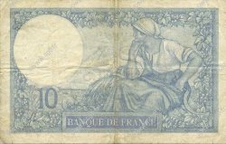 10 Francs MINERVE FRANCIA  1924 F.06.08 MBC